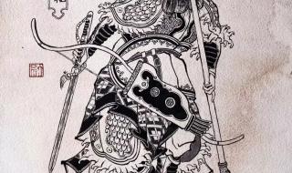 赵子龙纹身 赵子龙纹身